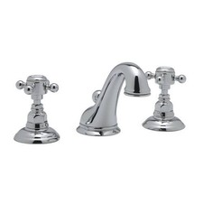 Rohl A1408XM-2PN Polished Nickel Country Bath Double Handle Widespread Bathroom
