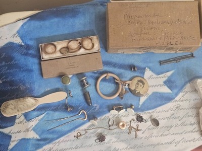 1931 Family Archive Box Page Co VA to Jasper Co IL Kibler Rutherman Jewelry