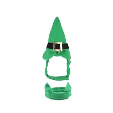 St Patricks Day Party Accessories Dog Dress up Costumes Headband Belt Kit