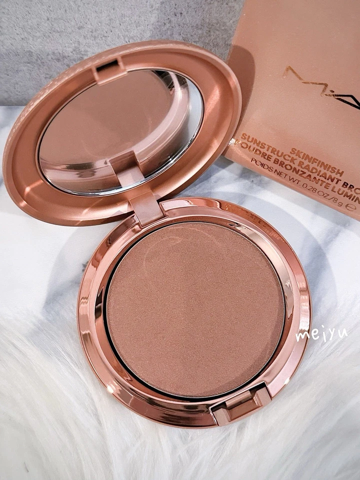 MAC Skinfinish Sunstruck Radiant Bronzer,~Radiant Light Rosy~, 0.28oz/8g, NIB - Image 2 of 4