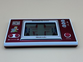 Nintendo Game & Watch MARIO'S CEMENT FACTORY ML-02 1983 New Old Stock