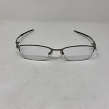 Oakley Eyeglass 22-149 Transistor Brushed Chrome Half Rim Metal 51 18 135 354L