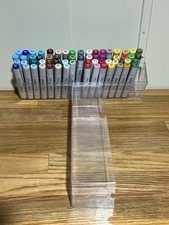 Copic Sketch Markers Lot of 63 Assorted Colors No Doubles
