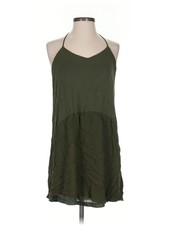 Mango Women Green Casual Dress S