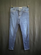 Levi  s 711 Skinny Jeans Women  s Size 29 Blue Dark Wash Stretch Denim