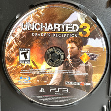 UNCHARTED 3: DRAKE'S DECEPTION (2011) PlayStation 3 PS3 Action RPG - DISC ONLY!