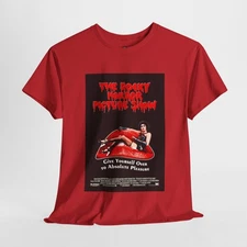 Rocky Horror Picture Show T-Shirt Classic Horror Comedy Movie Poster Unisex Tee
