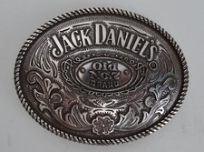 Jack Daniels Old No. 7 Brand Oval Belt Buckle 2005 5008JD