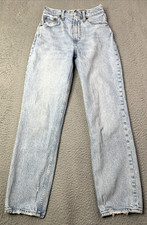 Abercrombie  Fitch Jeans Womens Size 2 Waist 24" Cotton The 90'S High Rise