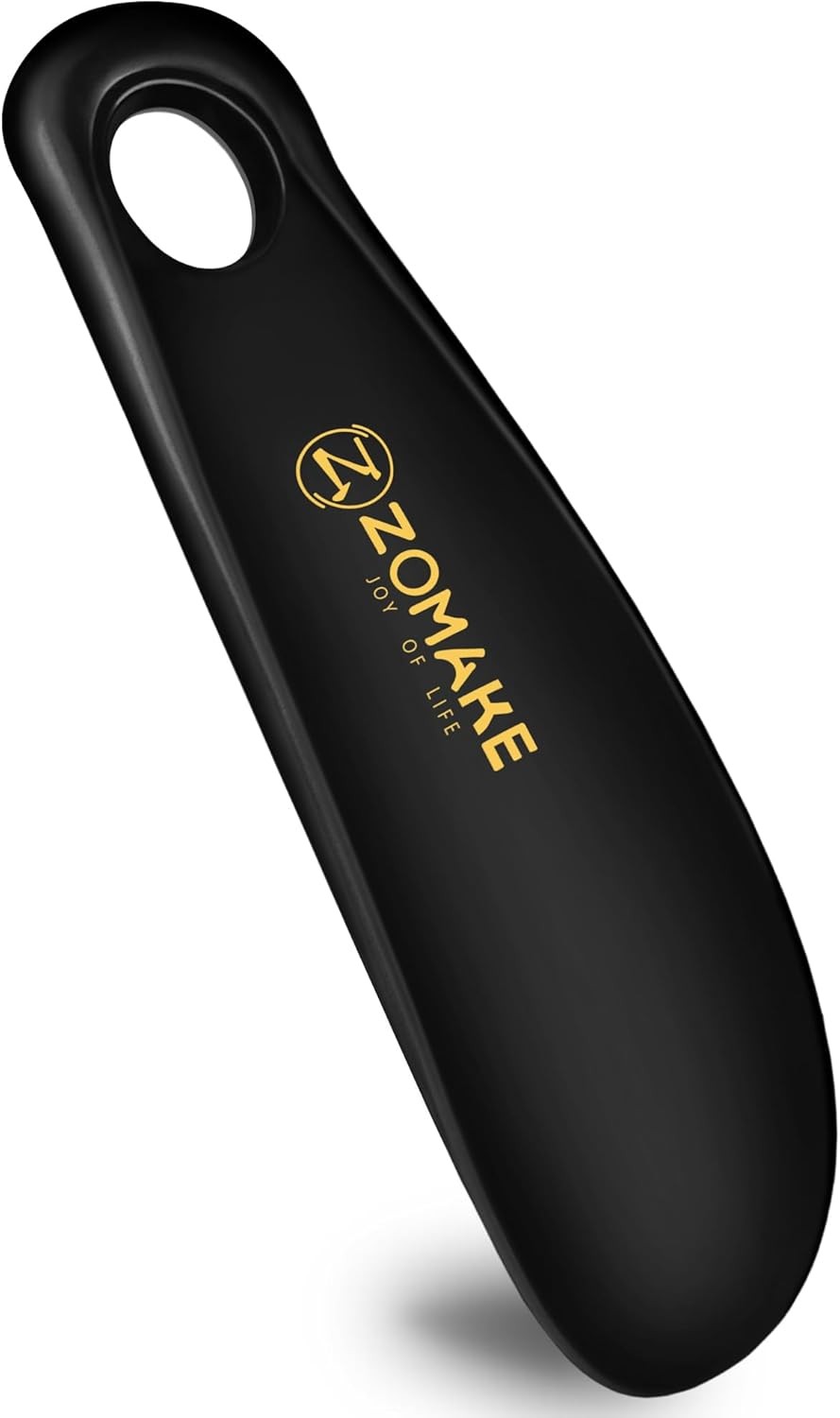 ZOMAKE Shoe Horn, Small Plastic Shoehorn for Men Women Kids, 19CM Travel Lazy S