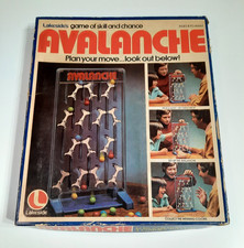 Vintage 1976 Lakeside Avalanche Board Game Game of Skill &