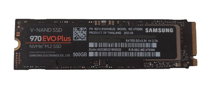 Samsung SSD 970 EVO Plus NVMe M.2 MZ-V7S500 500GB PCIe