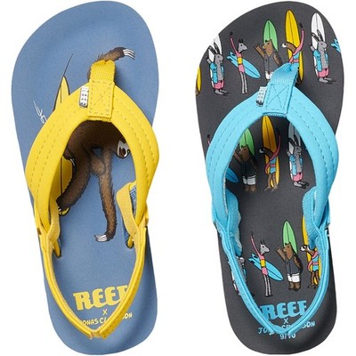 Reef Kids Kleinkinder Jonas Claesson LIL Flip Flops Zehentrenner Sandalen