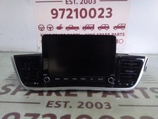 KIA RIO STEREO/HEAD UNIT HEAD UNIT, W/ DISPLAY UNIT, 8IN TOUCHSCREEN, NON SAT NA
