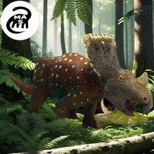 Safari Ltd Custom Repainted Forest Vagaceratops Figure Dinosaur