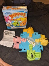 Hungry Hungry Hippos Game By Milton Bradley 2008 Complete