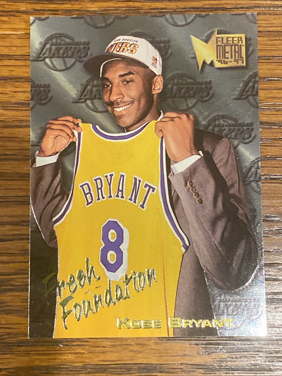 1996-97 Fleer Metal - Fresh Foundation Kobe Bryant #137 (RC)