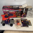 GI Joe Ninja Raider Battle Axe Vehicle. Complete. With FACTORY SEALED figure.