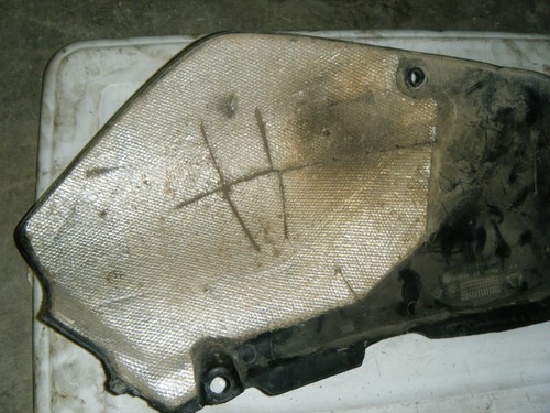 Suzuki DRZ 400 SM 2006 cubierta lateral derecha cubierta caja de aire - Imagen 4 de 6