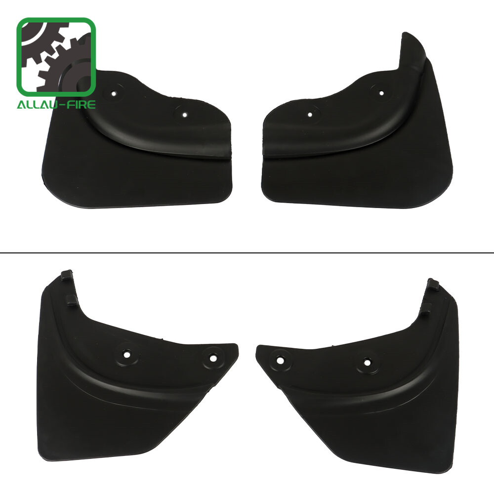 4PC Mud Flaps Splash Guards Fender For Tesla Model Y Front Rear TPE Mudguard NEW