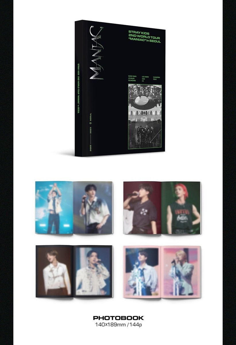 Stray Kids - 2nd World Tour [MANIAC] in SEOUL DVD Photo Book