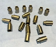 Endoscope Light post adapter fiber optic light cable to scope, coarse screw on