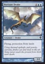 4X HORIZON DRAKE 30/145 WORLDWAKE MTG MAGIC NM X4 (yourdeckbuilder)