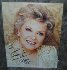 (M1) photo dédicace autographe patti page