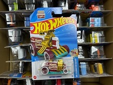 Hot Wheels 2025 Case G REGULAR TREASURE HUNT RTH - BIRTHDAY BURNER - Int. Card