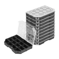 10X Sortimentskasten Tager 195X284X40 Sortimentsbox Kistenberg Sortierbox