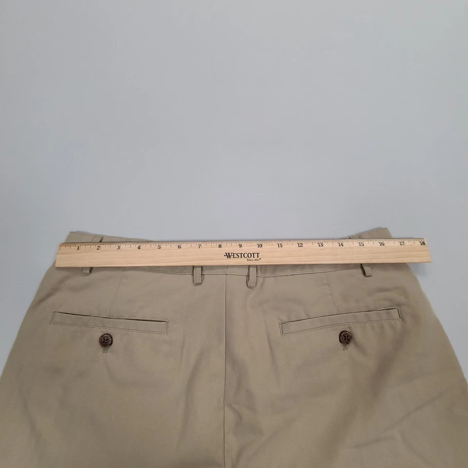 Caribbean Joe Shorts Mens 34 Beige Khaki Casual Outdoors Comfort Mens - Image 4 of 4