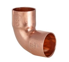 Kupfer-L&ouml;tfitting 5090 Winkel 90&deg; I-I  verschiedene Gr&ouml;&szlig;en 10 bis 54mm