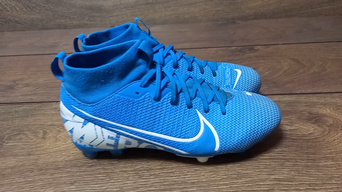 Nike Mercurial Vapor 13 Elite AG Cleats AT8120-414 US 5.5 Y UK 5