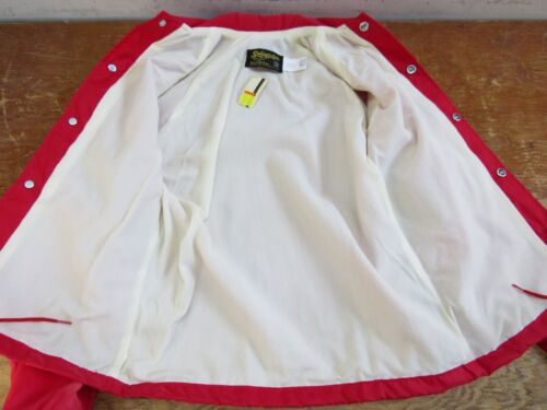 Vintage Swingster Wind Breaker Jacket Red Youth Size Medium NOS - Picture 5 of 7