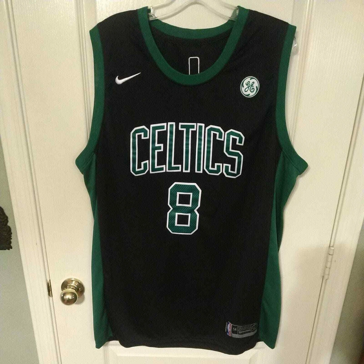 Celtics jersey with ge patch 2025