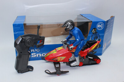 !! SALE !!  JC 1807 ROT Snowmobil RC 1:18 + 2,4 GHz  Schneemobil NEU OVP