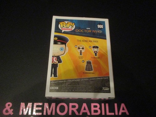 Matthew Gravelle Original Funko Pop Doctor Who The Kerblam Man - Picture 3 of 3