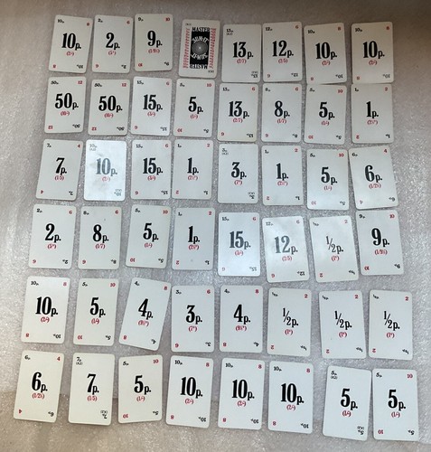 Waddington's Sum-It Decimal Currency Game 1968 Complete - Picture 2 of 14