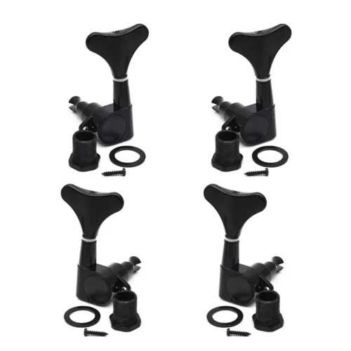 Fishtail 4 String Guitar Bass Tuners Tuning Pegs Keys Sealed Machine Heads
