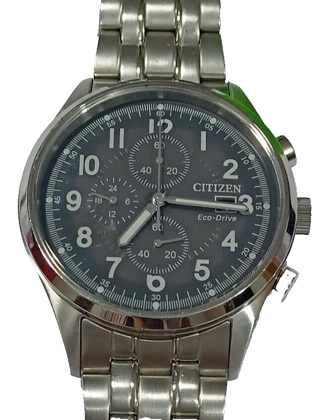 Stainless Steel Citizen B612 Manual B612-R007653 CITIZEN ECO-DRIVE