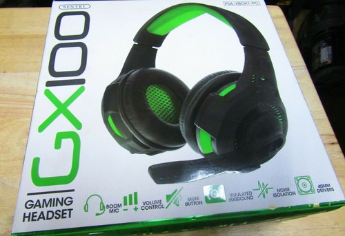 SENTRY GX100 GAMING HEADSET W/ BOOM MIC 