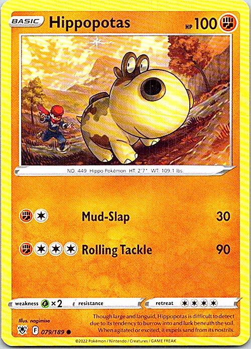Hippopotas Pokémon TCG Cards for sale | eBay