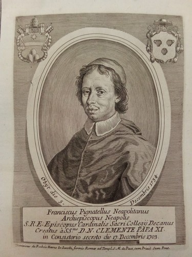 Francesco Pignatelli Erzbischof von Neapel Bischof Kardinal Dekan des Kollegs