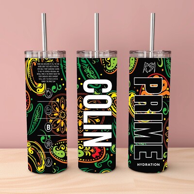 Prime Drink Orange Mango Personalisiert Heiß Kalt Becher Ksi Logan Paul