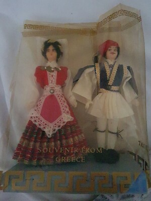 Souvenir aus Griechenland Nationalkostüme Griechenland Puppen
