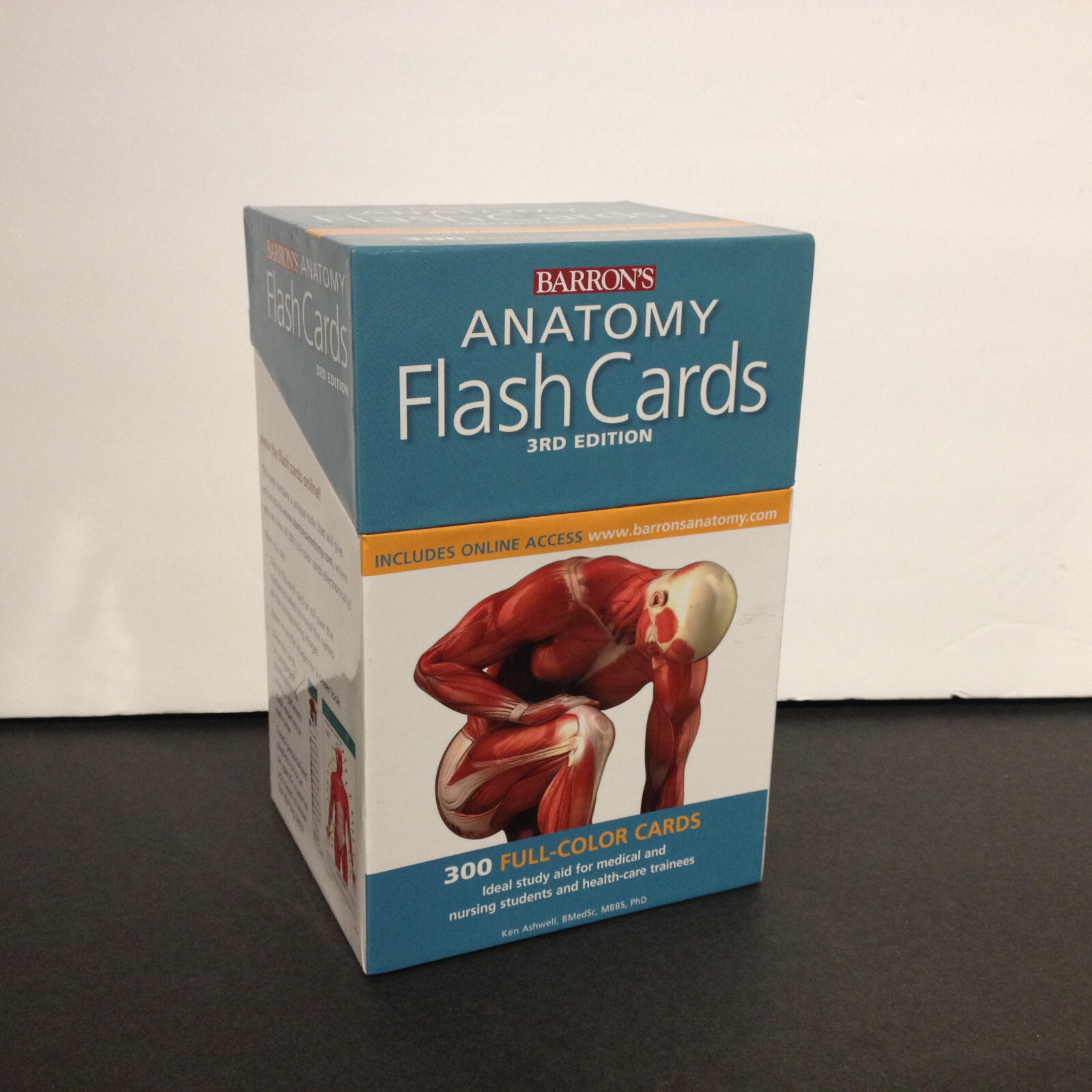 Barron's Anatomy Flash Cards 3rd Edition Nursing & Medical COMPLETE