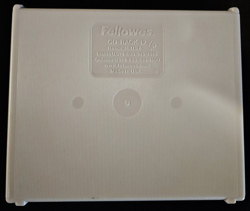 Fellowes Modular CD Storage Cube, 12 Disc Capacity - Picture 6 of 8