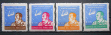 Paraguay 1961, Mi.972-975, Space, Raumfahrt, Mercury, Astronaut, ** postfrisch