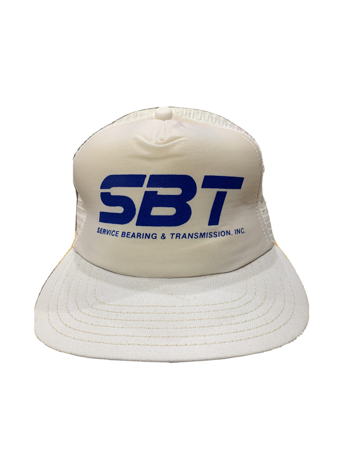 Vintage USA Trucker Mesh Baseball Cap with SBT Service Bearing Transmission