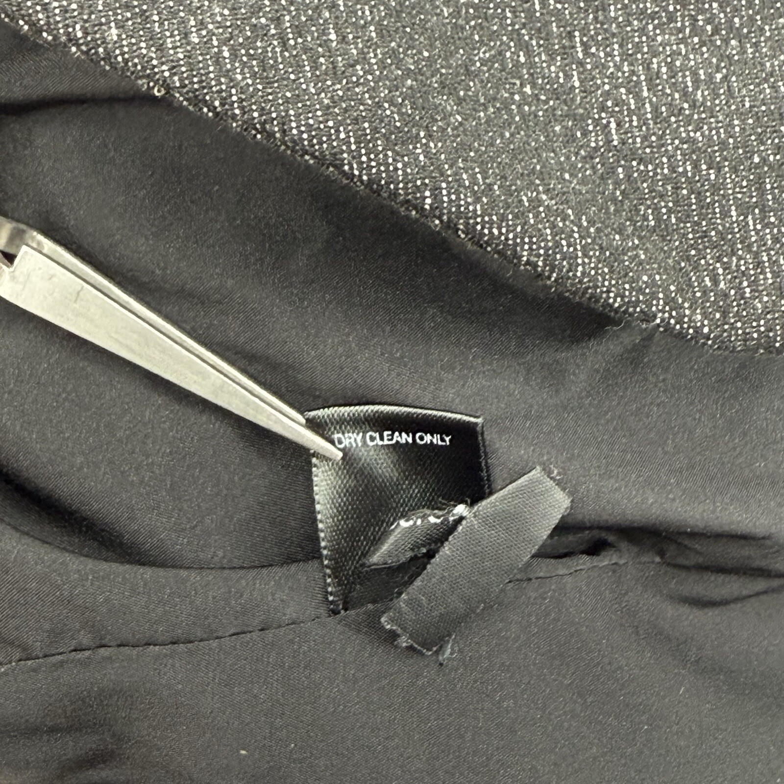 Express Design Studio Black Single Button Long Sl… - image 7